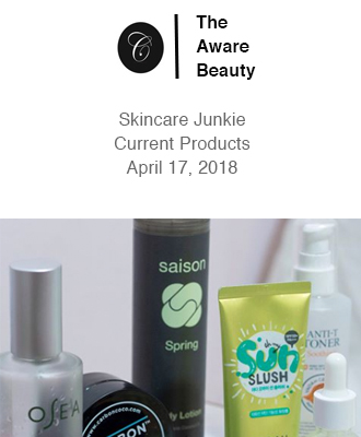 The Aware Beauty Spring Skincare Junkie With Saison Organic Skin Care